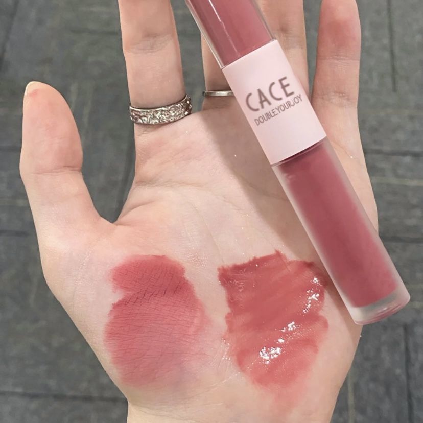 Simple Moisturizing Long-lasting Double-headed Lip Lacquer Pi-Mart