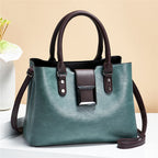 Women Shoulder Bag Big Buckle Handbags Work Daily Office Crossbody Bags Pi-Mart