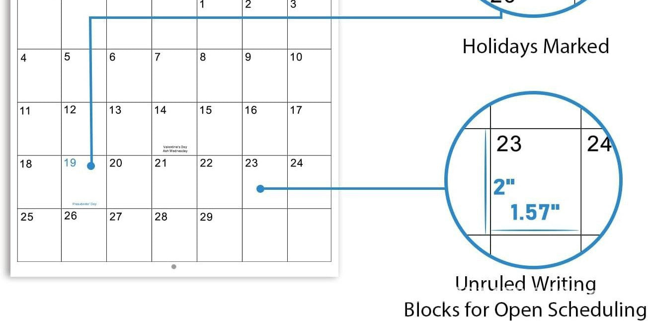 New Year Dog Poop Calendar Pi-Mart