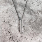 Rectangle Pendant Necklace - SJB-DIAMOND ELITES