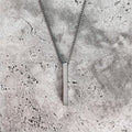 Rectangle Pendant Necklace - SJB-DIAMOND ELITES