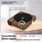 Instant Hot Timing Thermal Cup Pad Coffee Heating Coaster Winter Kithchen Gadgets Pi-Mart