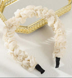 Mesh Pleats Hairband Decoration Women Pi-Mart
