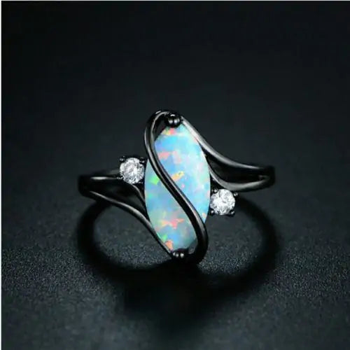 Luxurious Opal Ring - SJB-DIAMOND ELITES