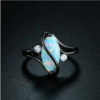 Luxurious Opal Ring - SJB-DIAMOND ELITES