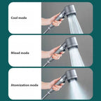 3 Modes Shower Head High Pressure Showerhead Portable Filter Rainfall Faucet Tap Bathroom Bath Home Innovative Accessories