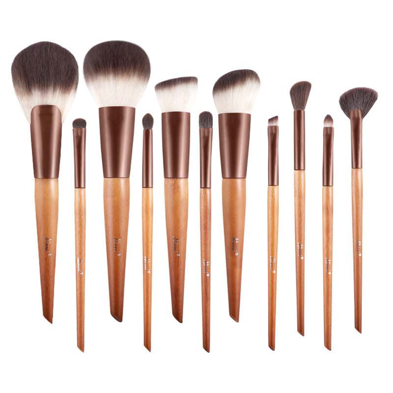 Red Highlight Eye Shadow Eyebrow Brush Makeup Set Pi-Mart