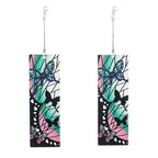 Acrylic Tanjiro Earrings Pi-Mart