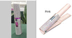 2-In-1 Electric USB Hair Straightening Brush Straightener Brush Multifunctional Comb Straightening Styler Hair Curler Pi-Mart
