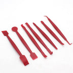 7pcs/set Car Vinyl Wrap Film Squeegee Scraper Car Vinyl Wrap Tools Edge-closing Tool for Automobile Film Sticking Car Styling Auto Accessories Car Wrap Film Squeegee Scraper Tools Edge-closing Tool for Automobile Film Sticking Car Styling Auto Accessories