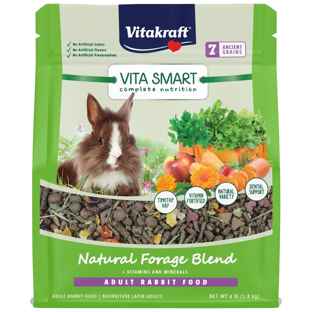 Vitakraft Vita Smart Complete Nutrition Pet Rabbit Food 4 Lb Lootquake LLC