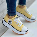 Canvas Comfort Sneakers Pi-Mart
