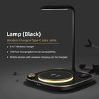 Desk Lamp 4 in 1 Fast Charger Pi-Mart