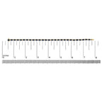 18K Yellow Gold 3/4 Cttw Diamond and 5 1/3 Cttw Oval Blue Sapphire Alternating Link Bracelet (G-H Color, VS1-VS2 Clarity)  - 7.25" Inches Lootquake LLC