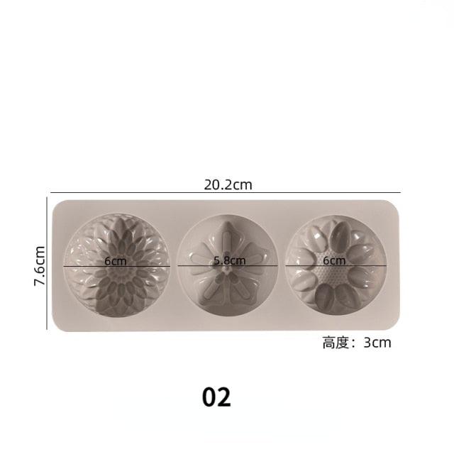 8 Cavity Cake Mold Rectangular Chocolate Silicone Moulds Handmade Soap Mold Moon Cake Decorate Baking Mould Cube Tray Ice Bar Silicone Mold Cereal Energy Bar Mold Butter Mold Stevvex