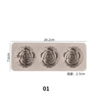 8 Cavity Cake Mold Rectangular Chocolate Silicone Moulds Handmade Soap Mold Moon Cake Decorate Baking Mould Cube Tray Ice Bar Silicone Mold Cereal Energy Bar Mold Butter Mold Stevvex