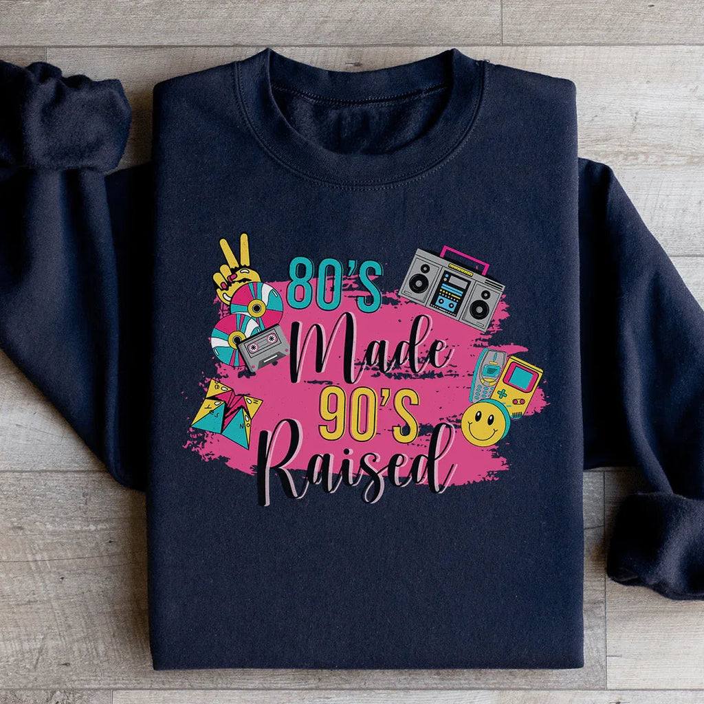 80's Made 90's Raised Sweatshirt Peachy Sunday