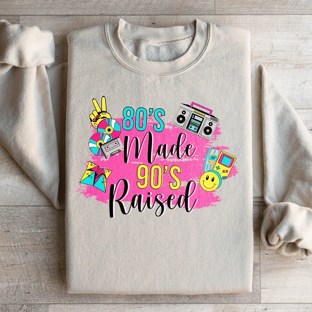 80's Made 90's Raised Sweatshirt Peachy Sunday