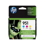 HP 951 3-pack Cyan/Magenta/Yellow Original Ink Cartridges