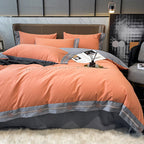 Pure Cotton Quilt Cover Linen Bed Sheet Autumn And Winter Set Pi-Mart