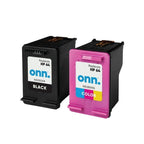 ONN INHPCL100014173 HP 64 Black and 64 Tri-Color Remanufactured Ink, 2 Cartridges