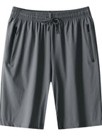 Men's Plus Size Drawstring Active Shorts