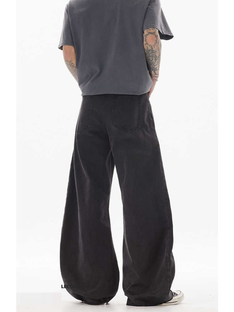 High-grade American Washed Jeans Men's All-match Lootquake LLC