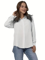 Simple Casual Long-sleeved Shirt, Versatile In All Seasons. - SJB-DIAMOND ELITES