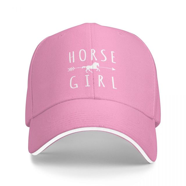 Horse Girl Riders Racer Cap Pi-Mart