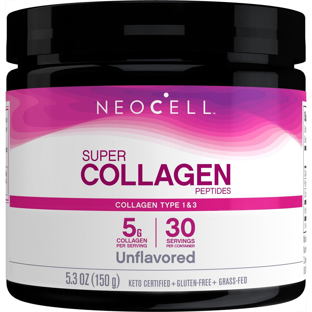 NeoCell Super Collagen Peptides, Grass-Fed Collagen Types 1 and 3, Unflavored, 5.3 oz EasyOptionXY LLC