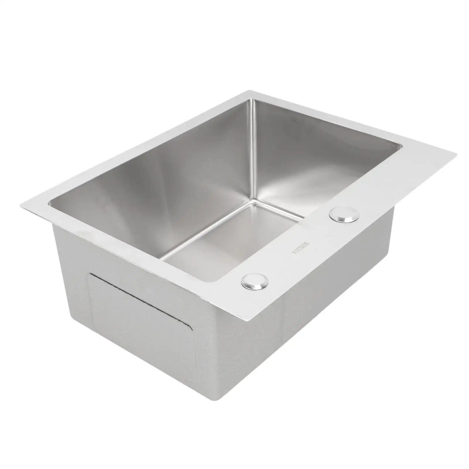 Single Basin Sink Set with Drainer, Stainless Steel Vegetable Washing Sink and Hose - SJB-DIAMOND ELITES