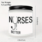 Lavender Scented Candle 5.3oz - Perfect Nursing Appreciation Gift for Men & Women, Ideal for Nurse Practitioners, Paramedics, Students - Unique Present for Birthdays, Thanksgiving, Graduation Lootquake LLC