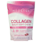 NeoCell Collagen Supplement Soft Chews Fruit Punch, 60ct