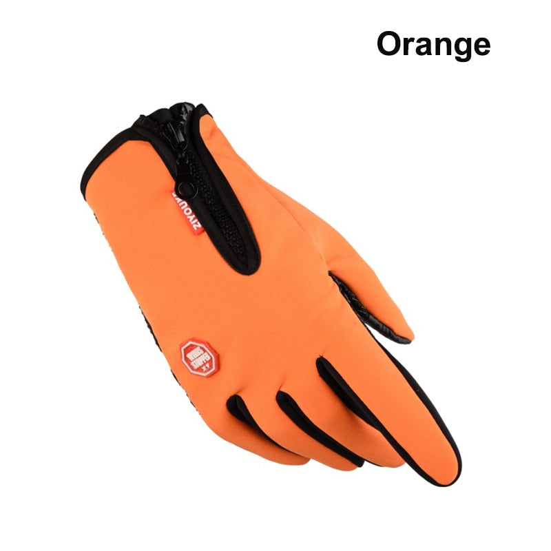 Waterproof Touchscreen Winter Gloves - Windproof Cold Weather Gloves for Cycling Skiing Hiking (Unisex, -5°C)