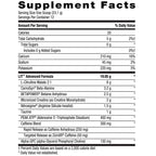 Beyond Raw? LIT? AF Pre-Workout Powder, Sweet & Tart, 9.78 oz