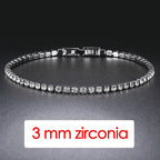 Iced Out Crystal Tennis Bracelet Pi-Mart