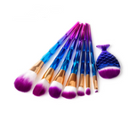 Makeup Brush Make-up Tool Mermaid DiamondGrindDiamond Combination GUJHUI Pi-Mart