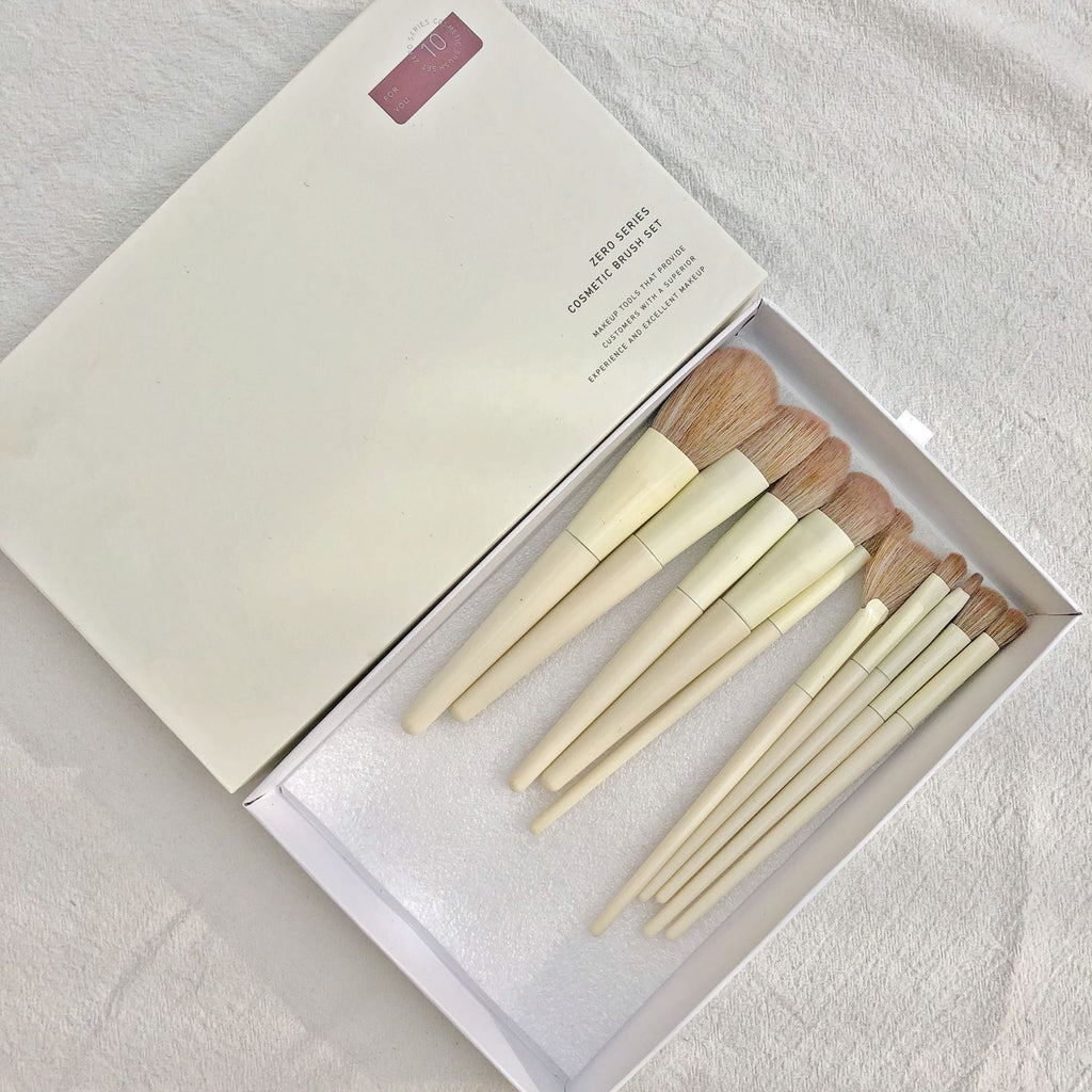 Mixed Hair Makeup Set Brush Foundation Cover Pi-Mart