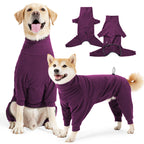 Dog Four-legged Clothes High Collar Warm Cold-proof Polar Fleece Dog Clothes Pi-Mart