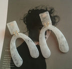 The wish bone earring