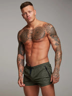 Men's Full Size Drawstring Active Shorts with Pockets Plus Size