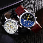 Men's belt watch student sports quartz watch Pi-Mart