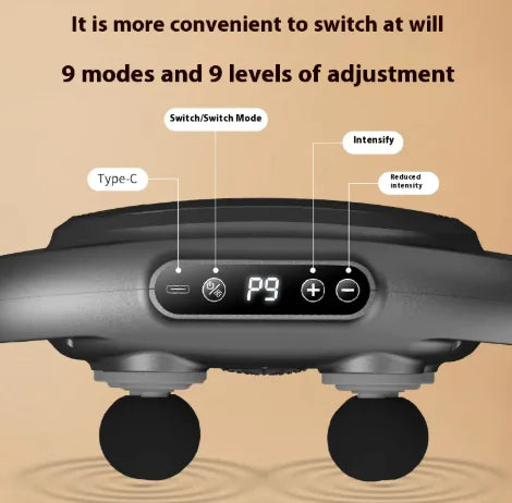 6-head Massage Gun Full Body Deep Pi-Mart