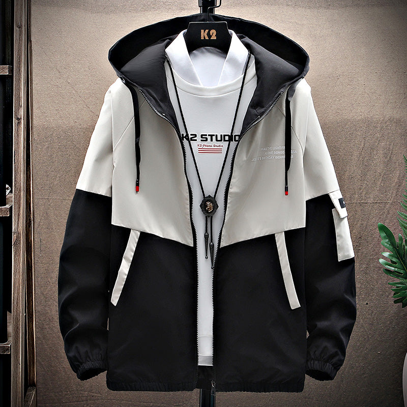 Spring And Autumn Youth Junior High School Student Jacket Trend Korean Style Clothes Pi-Mart