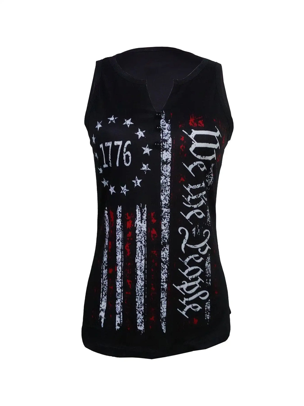 Ladies' V-neck Printed Fashionable Camisole Vest - SJB-DIAMOND ELITES