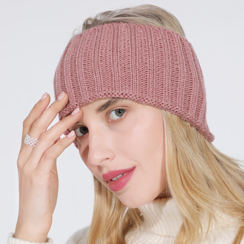 Knitted Hairband Ladies Air Top Ponytail Pi-Mart