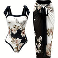 Women's Two-piece Casual Swimsuit P96 Black - SJB-DIAMOND ELITES