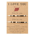 Morse Code Charm Bracelets Pi-Mart