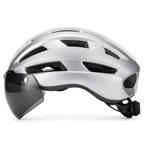 Magnetic Suction Goggles Unisex Mountain Highway Color Changing Cycling Bicycle Helmet Lootquake LLC