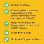 PEDIGREE DENTASTIX Fresh Flavor Dental Bone Treats for Large Dogs, 1.94 lb. Value Pack (36 Treats) EasyOptionXY LLC